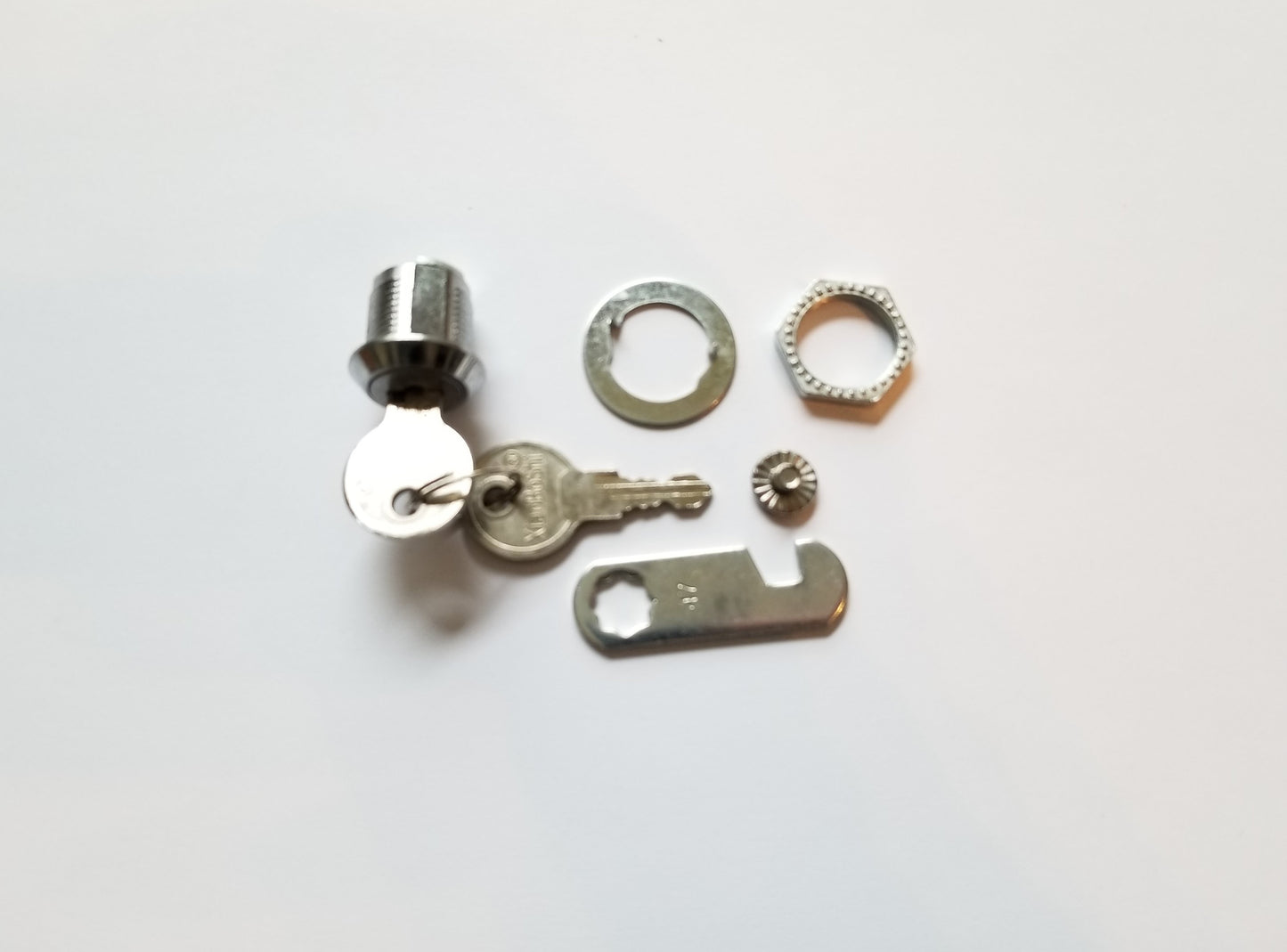 Flat Key Cam Lock 5/8"