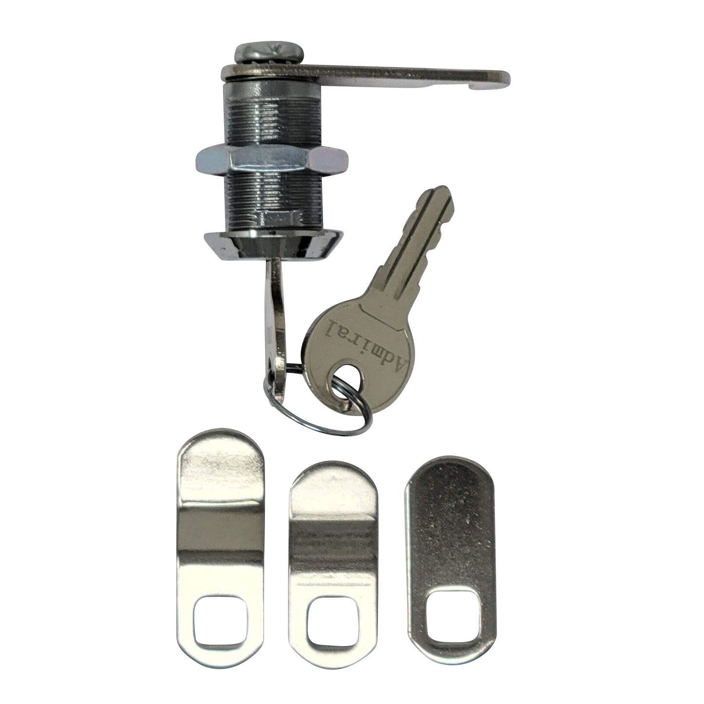 Flat Key Cam Lock 1"