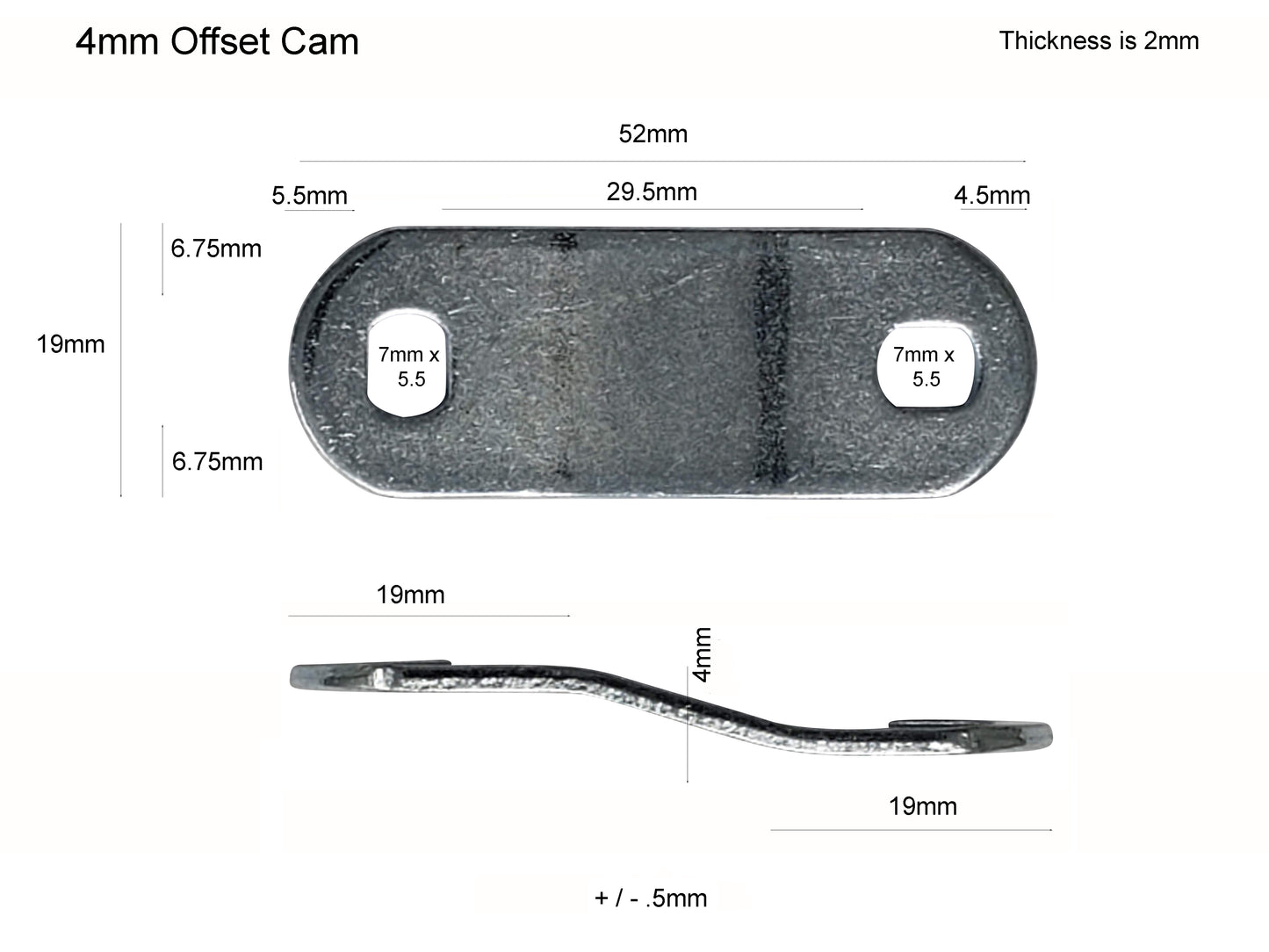 Cam 15 pack - Write size needed in "Special instructions for seller"