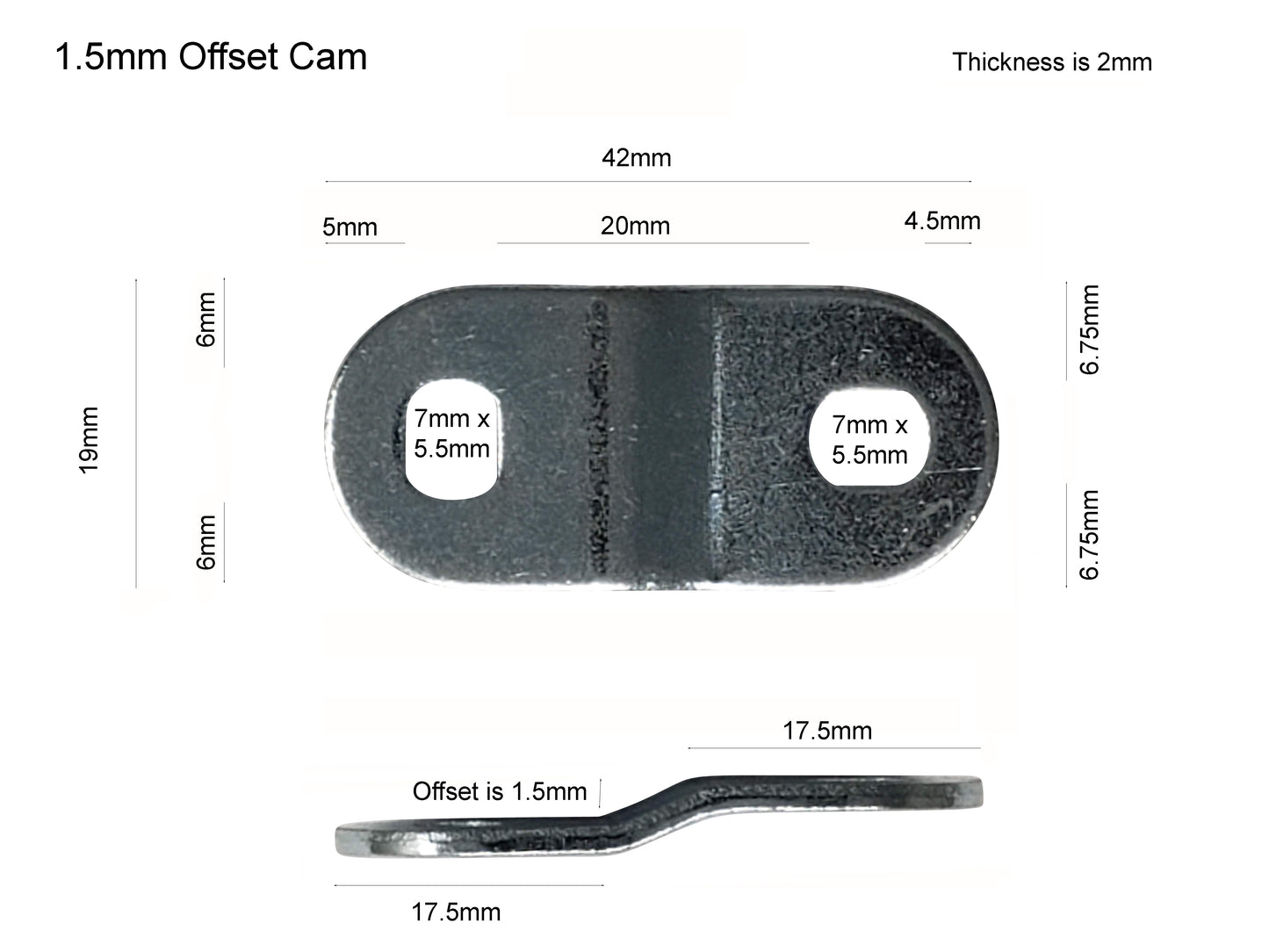 Cam 15 pack - Write size needed in "Special instructions for seller"
